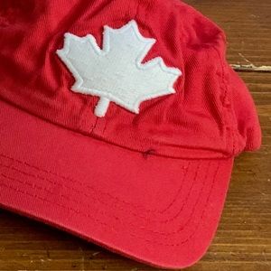 Canadian Maple Leaf Baseball hat for babies